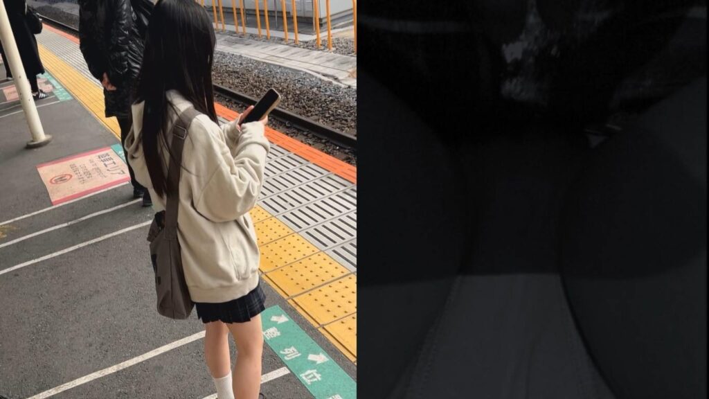 素人痴漢 TRAIN 183 超ミニ美白女子の生態