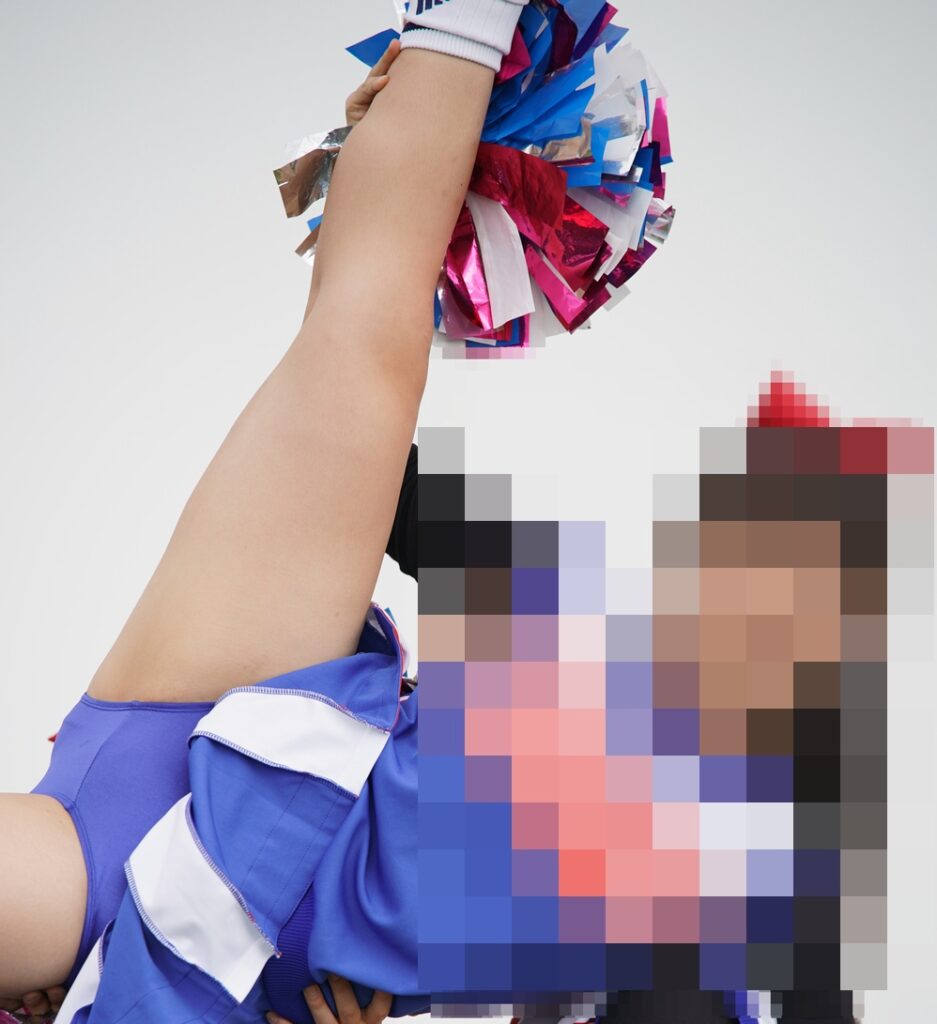 チア写真 ハイキック三昧